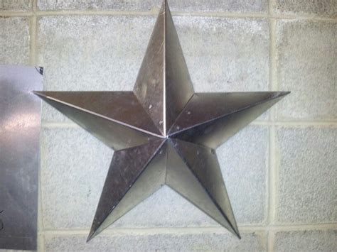 sheet metal star layout|metal barn star steps.